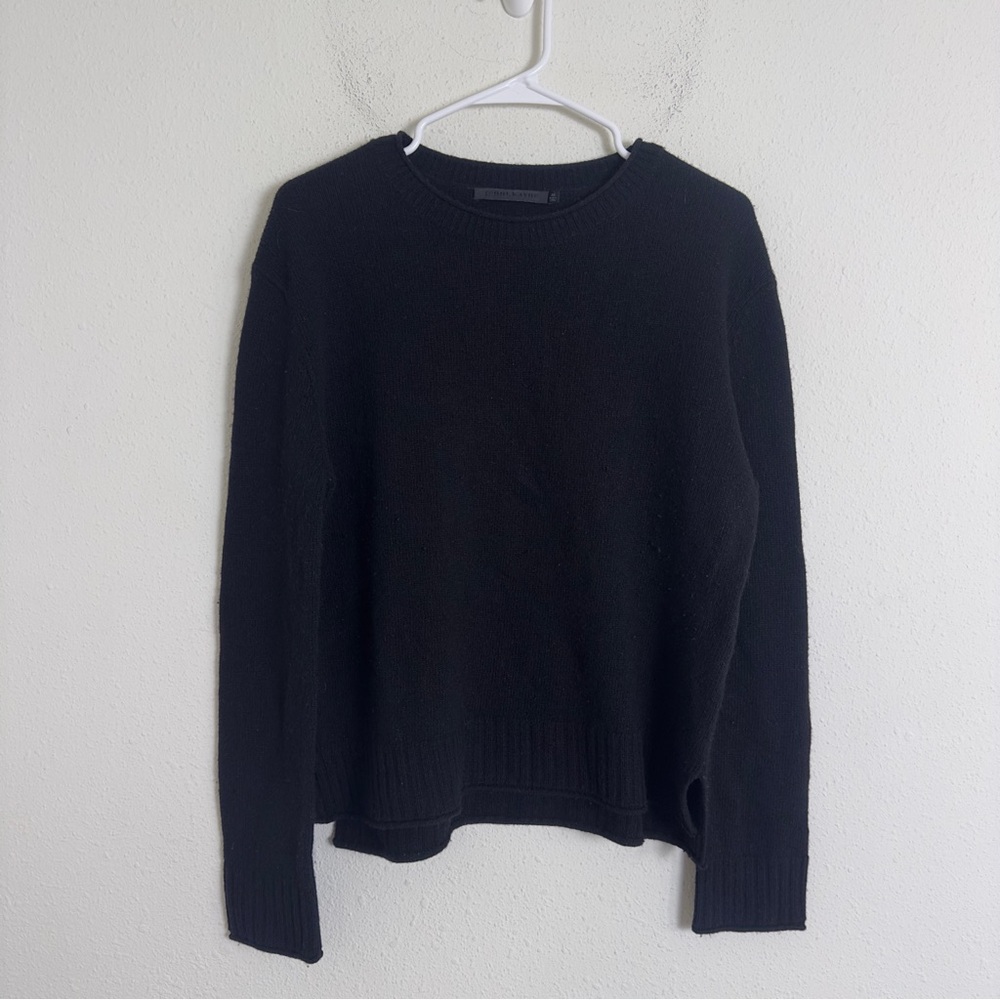 Jenni Kayne wool cashmere blend crewneck everyday sweater - Picture 3 of 6